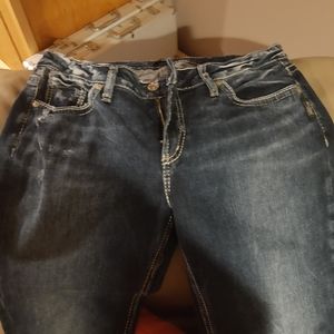 Silver jeans